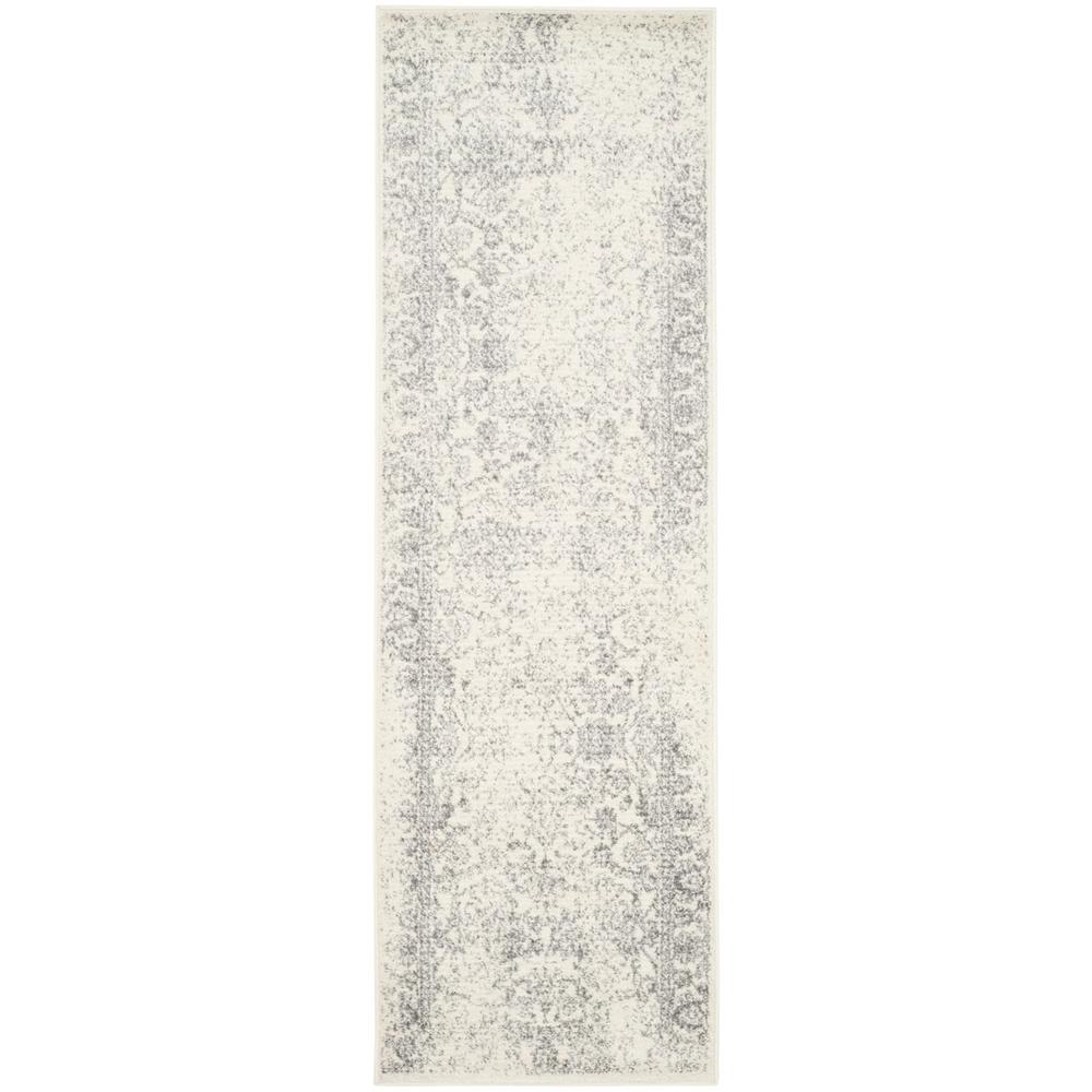 Adirondack, IVORY / SILVER, 2'-6" X 8', Area Rug, ADR109C-28. Picture 1