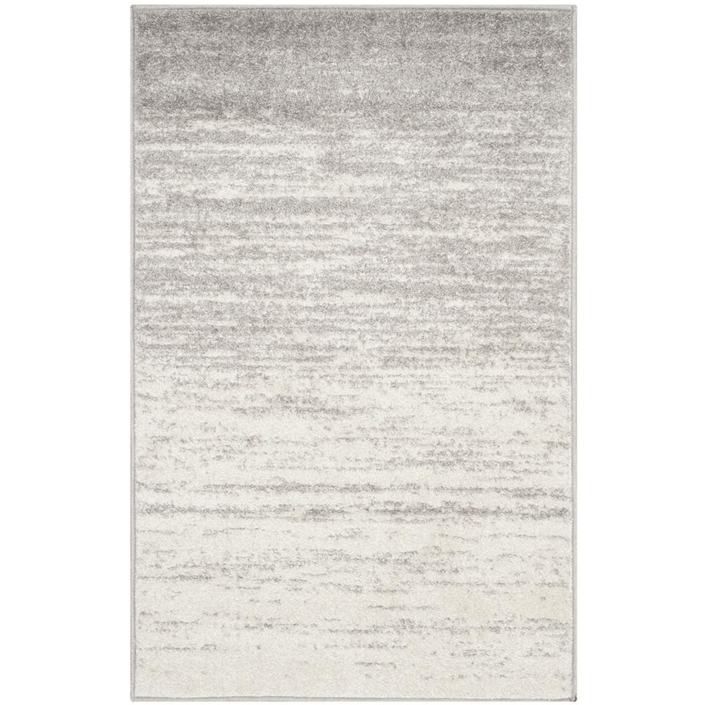 Adirondack, IVORY / SILVER, 2'-6" X 4', Area Rug, ADR113B-24. Picture 1