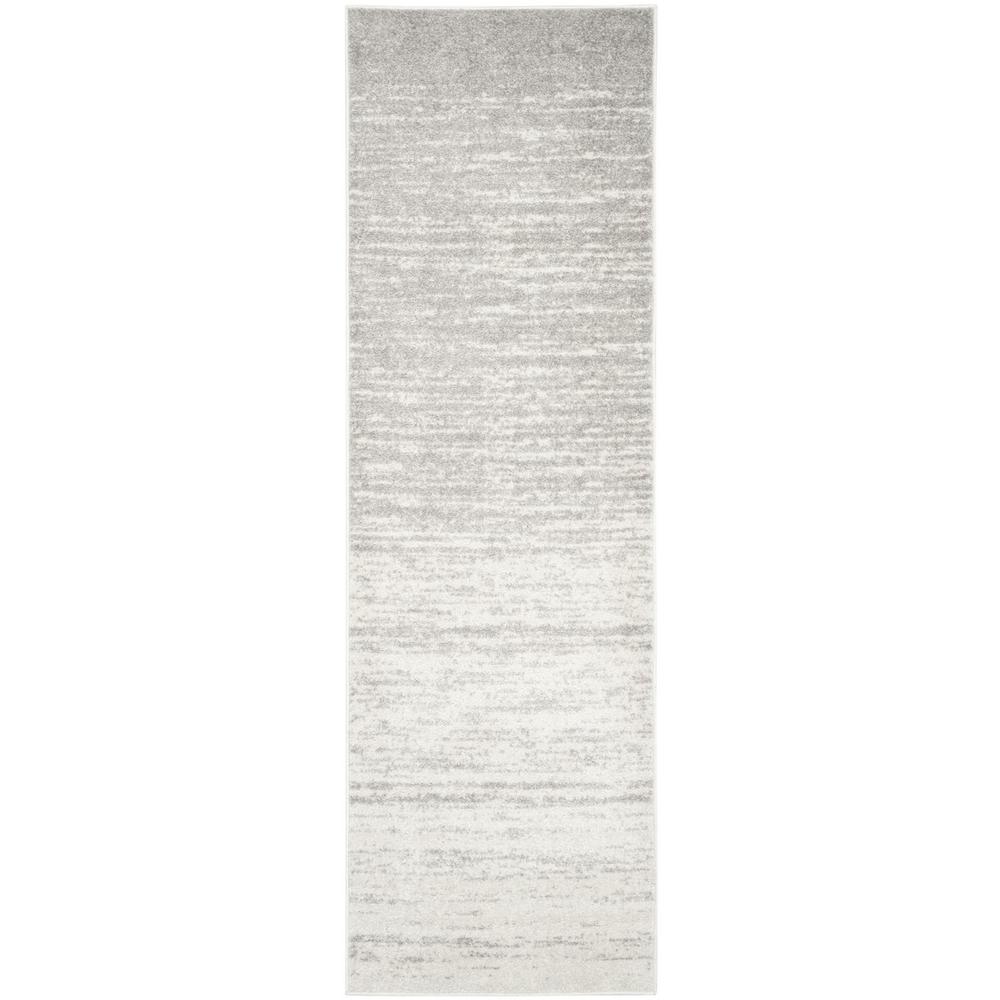 Adirondack, IVORY / SILVER, 2'-6" X 8', Area Rug, ADR113B-28. Picture 1