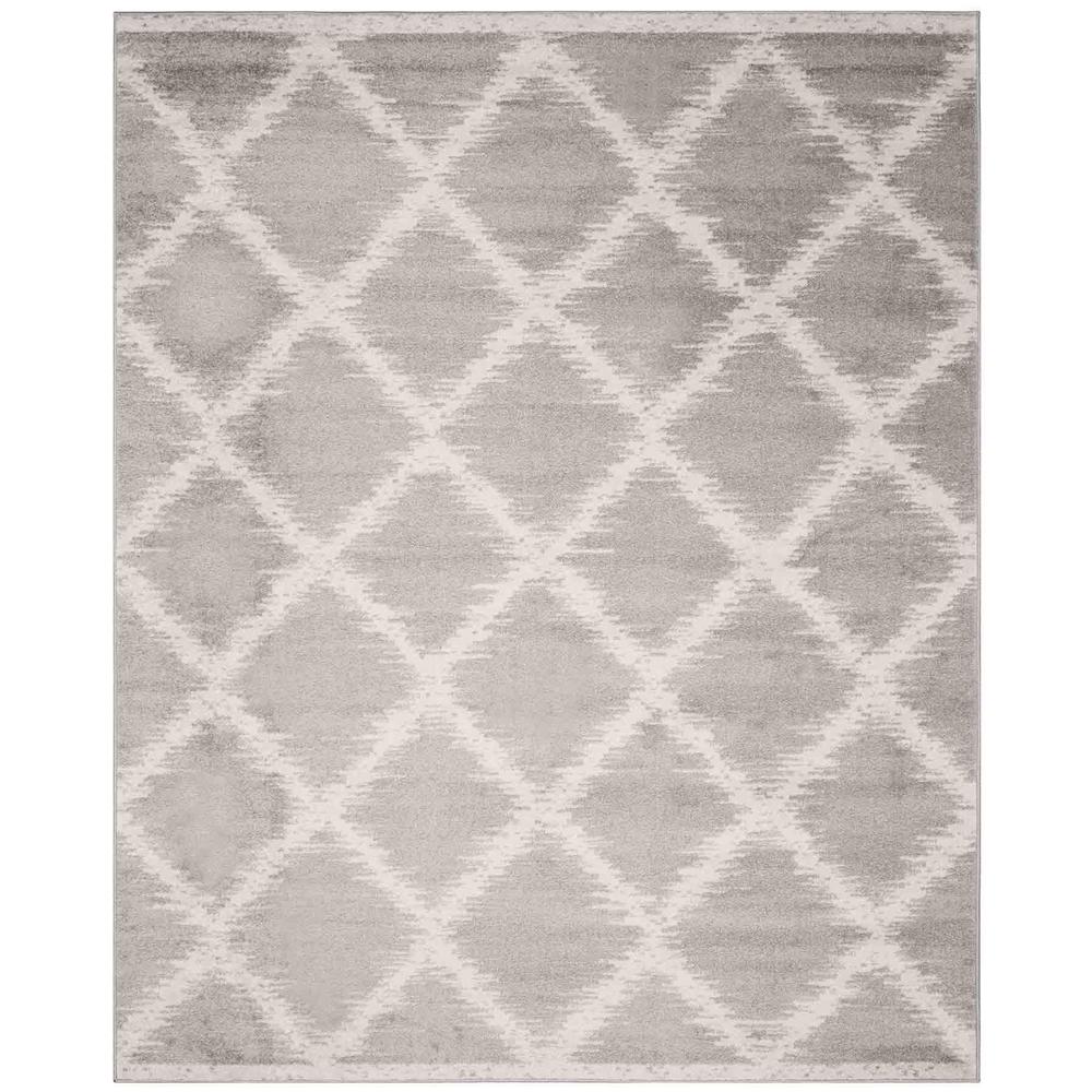 Adirondack, SILVER / IVORY, 8' X 10', Area Rug, ADR120B-8. Picture 1