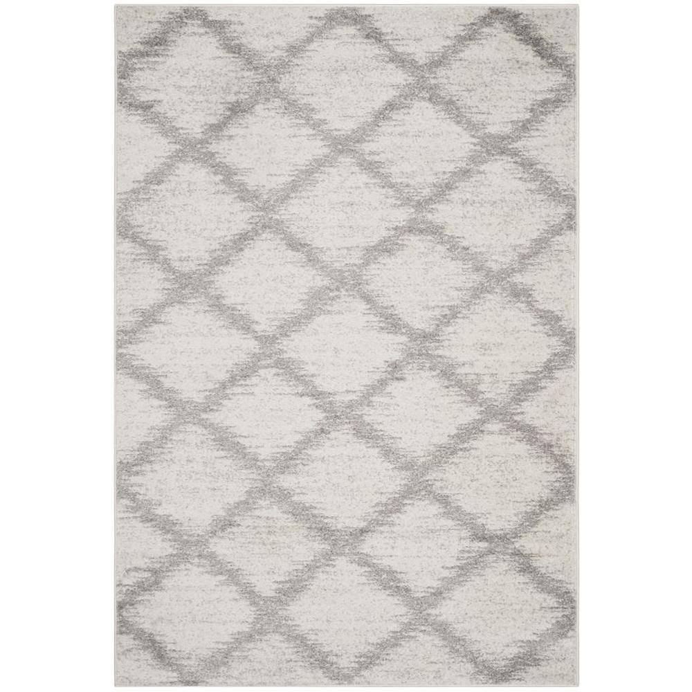 Adirondack, IVORY / SILVER, 5'-1" X 7'-6", Area Rug, ADR122B-5. Picture 1