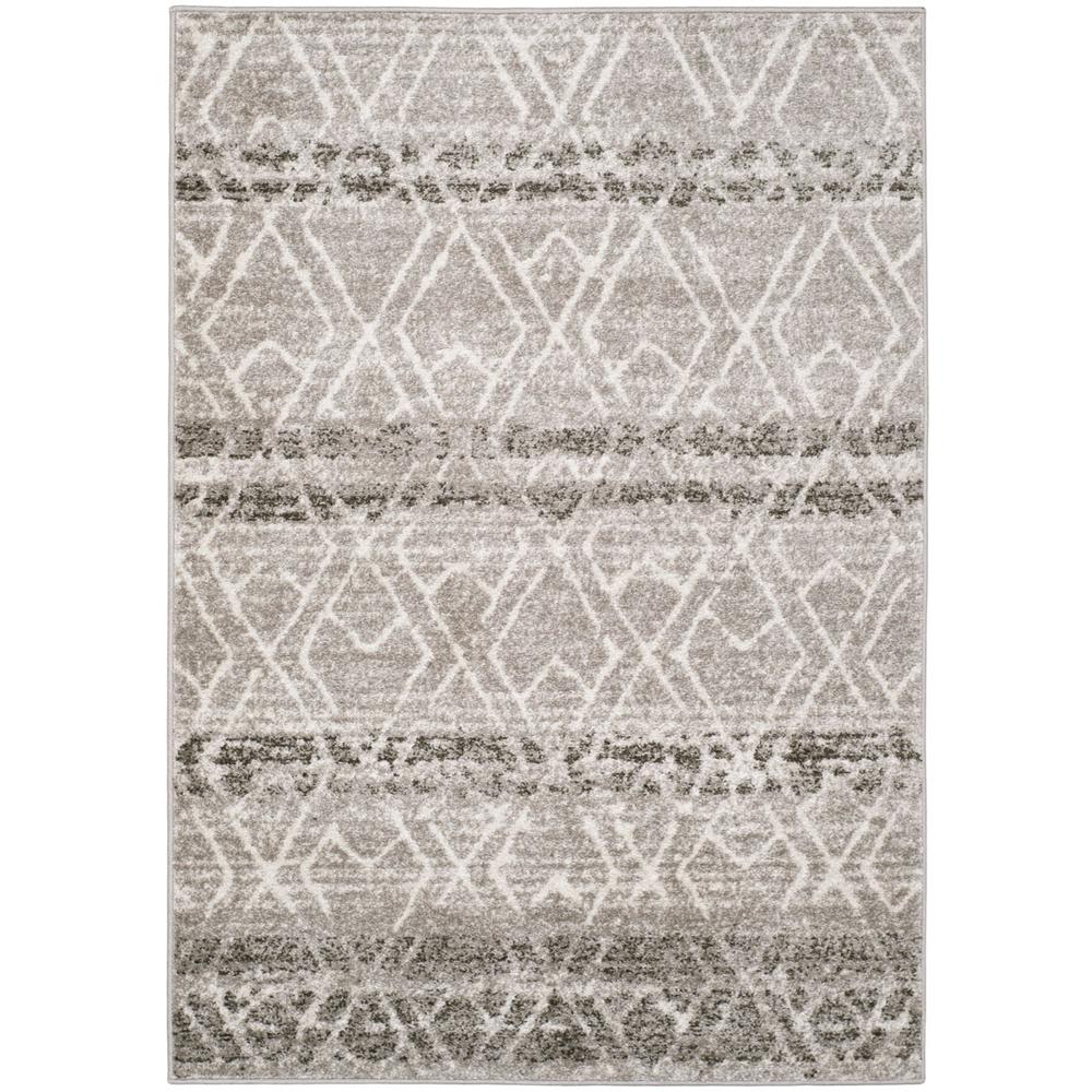 Adirondack, SILVER / IVORY, 4' X 6', Area Rug, ADR124B-4. Picture 1