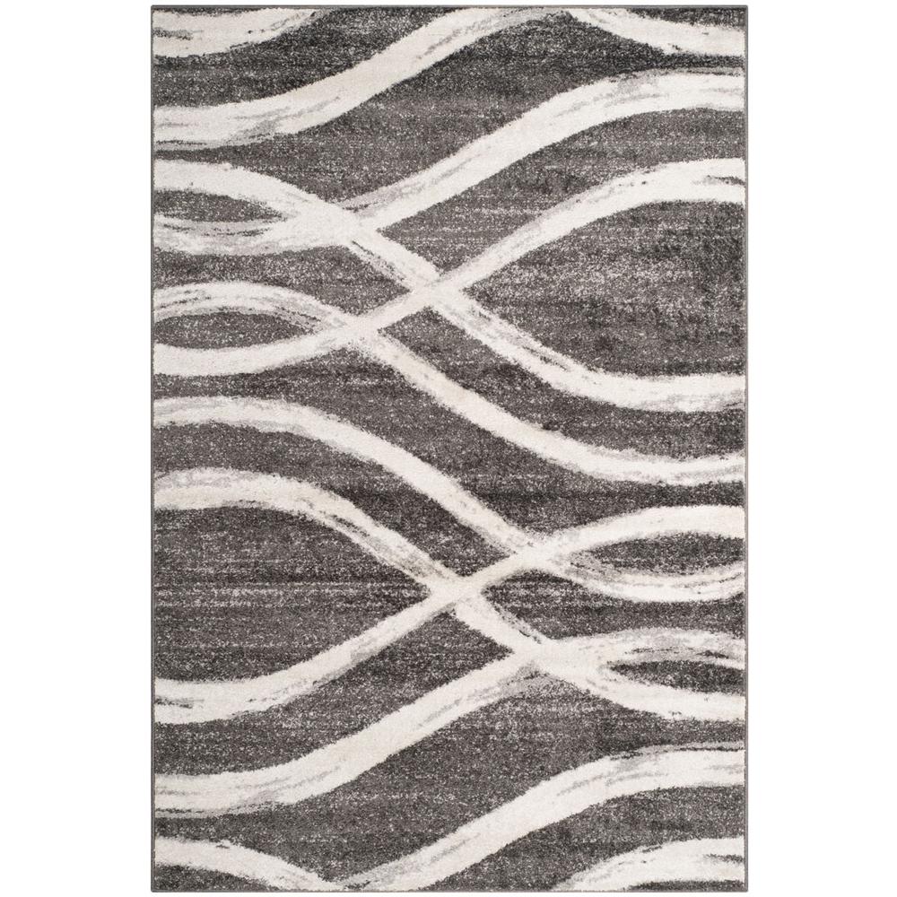 Adirondack, CHARCOAL / IVORY, 5'-1" X 7'-6", Area Rug, ADR125R-5. Picture 1