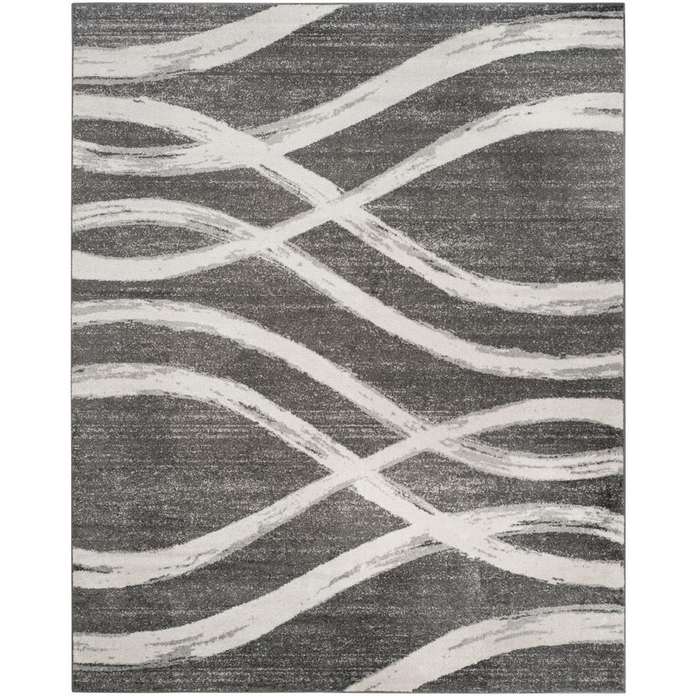Adirondack, CHARCOAL / IVORY, 8' X 10', Area Rug, ADR125R-8. Picture 1