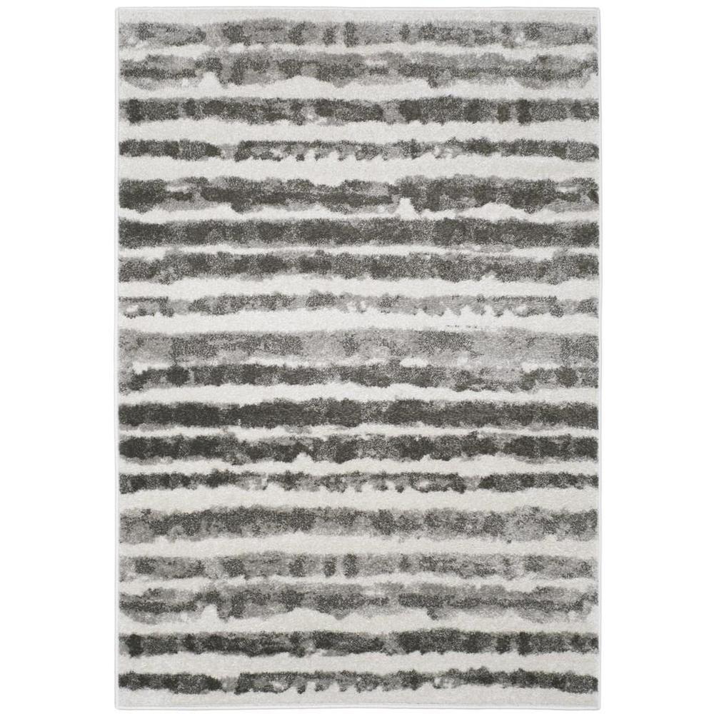 Adirondack, IVORY / CHARCOAL, 10' X 14', Area Rug. Picture 1