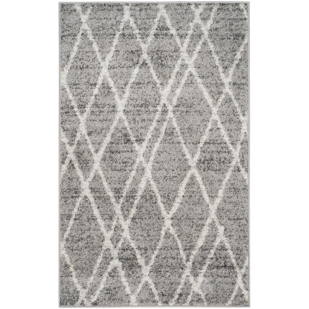 Adirondack, IVORY / SILVER, 3' X 5', Area Rug, ADR128B-3. Picture 1