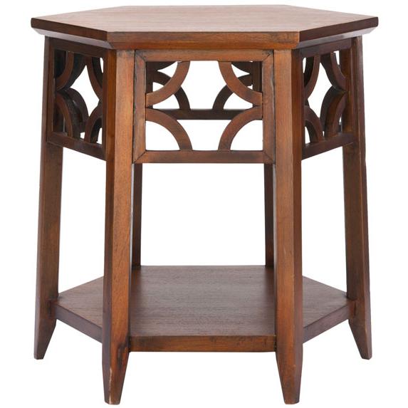 CONNR HEXAGON END TABLE, AMH4602A. Picture 1