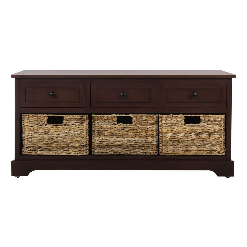 DAMIEN 3 DRAWER STORAGE BENCH, AMH5701E. The main picture.