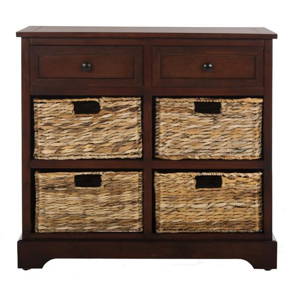HERMAN STORAGE UNIT W/ WICKER BASKETS, AMH5702D. The main picture.