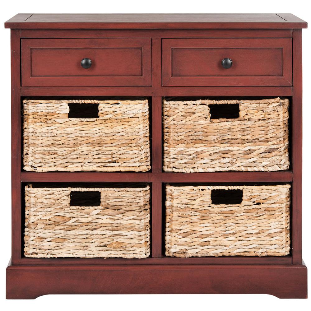 HERMAN STORAGE UNIT W/ WICKER BASKETS, AMH5702E. The main picture.