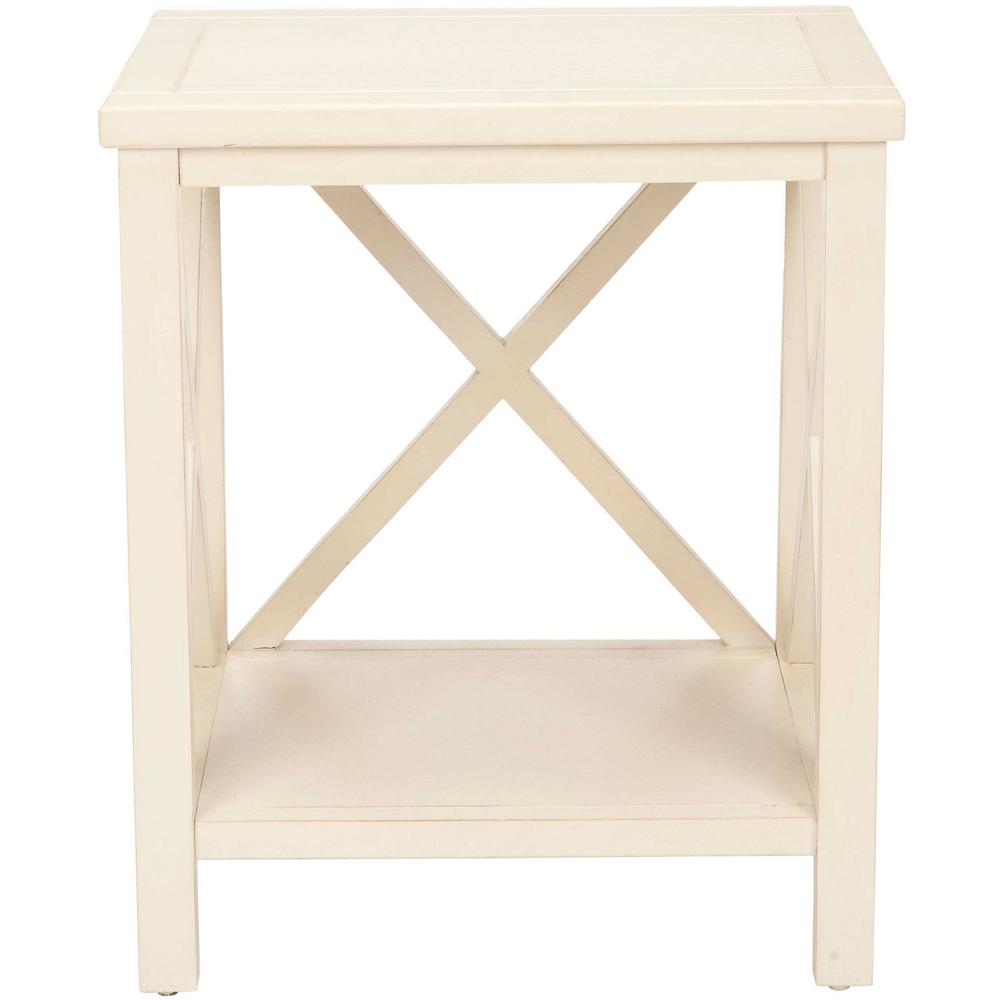 CANDENCE  CROSS BACK END TABLE, AMH6523A. Picture 1
