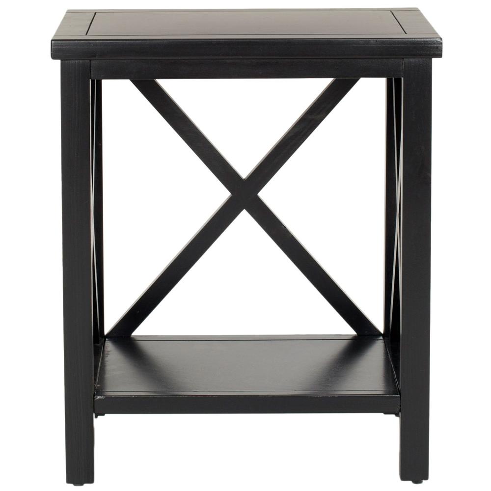 CANDENCE  CROSS BACK END TABLE, AMH6523B. Picture 1