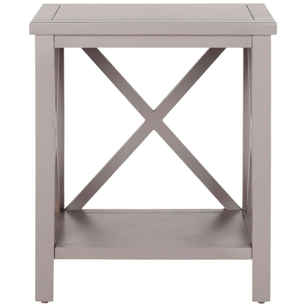 CANDENCE  CROSS BACK END TABLE, AMH6523C. Picture 1