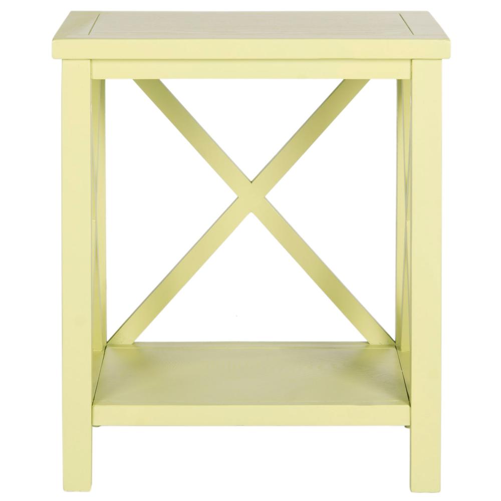 CANDENCE  CROSS BACK END TABLE, AMH6523H. Picture 1