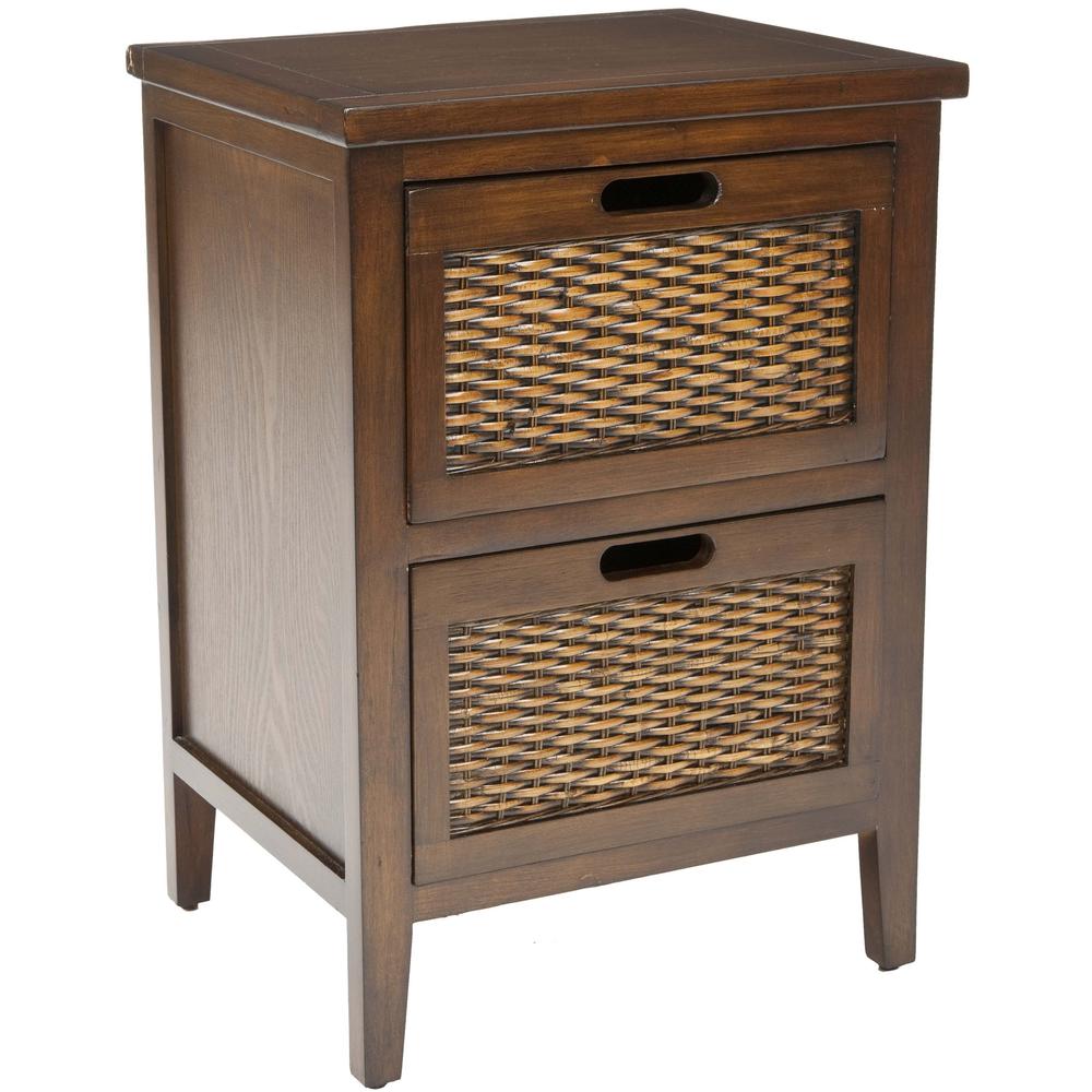 JONAH TWO DRAWER END TABLE, AMH6531A. Picture 3