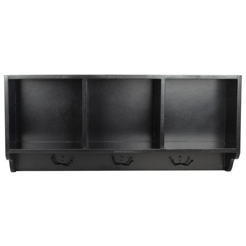 ALICE WALL SHELF WITH STORAGE COMPARTMENTS, AMH6566B. Picture 1