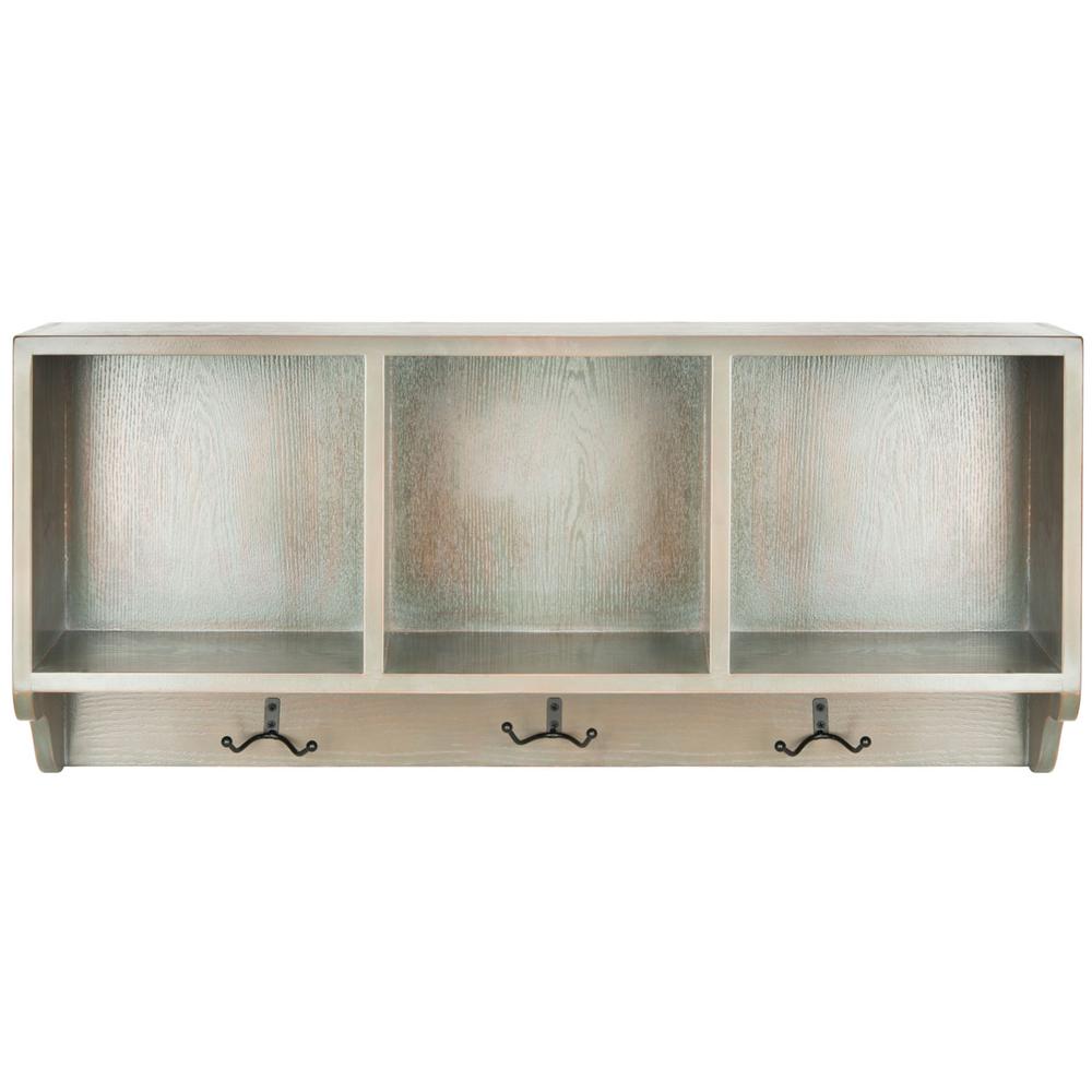 ALICE WALL SHELF WITH STORAGE COMPARTMENTS, AMH6566K. Picture 1