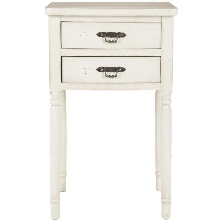 MARILYN END TABLE WITH STORAGE DRAWERS, AMH6575A. Picture 1