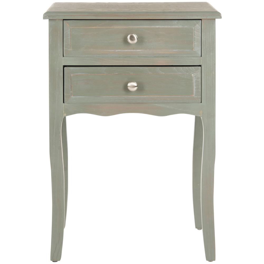 LORI END TABLE WITH STORAGE DRAWERS, AMH6576B. Picture 1