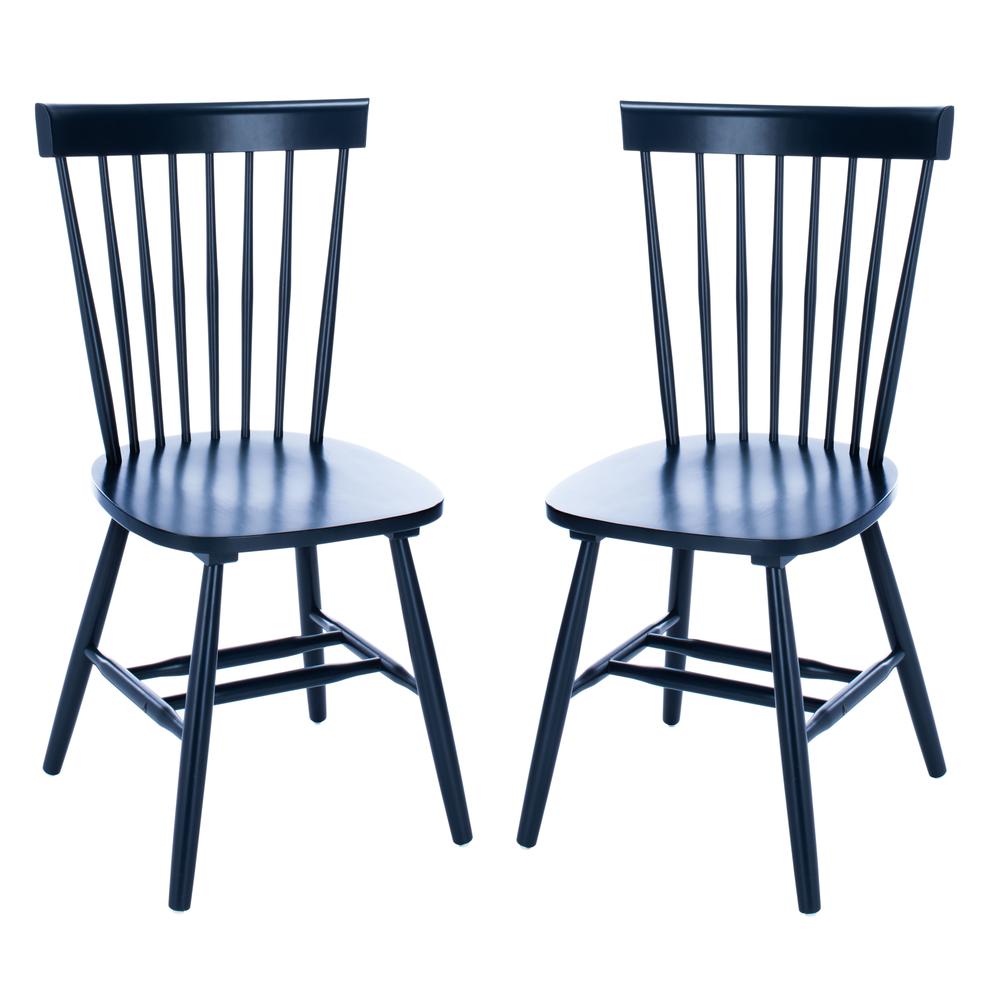 Parker 17''H Spindle Dining Chair (Set Of 2), Navy. Picture 11