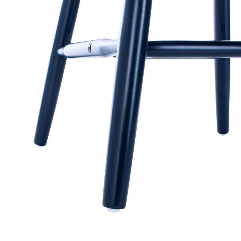 Parker 17''H Spindle Dining Chair (Set Of 2), Navy. Picture 6