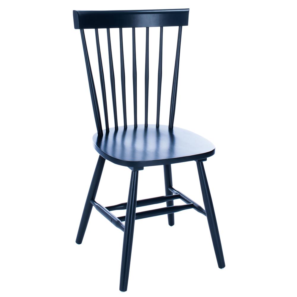Parker 17''H Spindle Dining Chair (Set Of 2), Navy. Picture 8