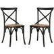FRANKLIN 18''H X BACK FARMHOUSE CHAIR (SET OF 2), AMH9500B-SET2. The main picture.