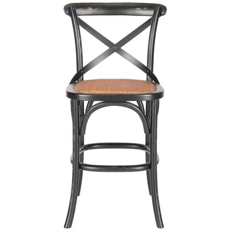 FRANKLIN X BACK COUNTER STOOL, AMH9504B. Picture 1