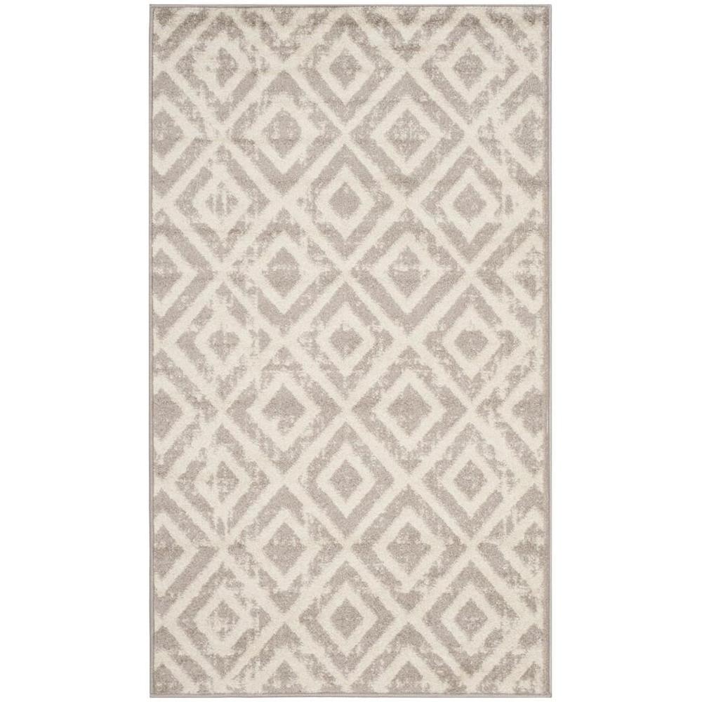 AMSTERDAM, IVORY / MAUVE, 3' X 5', Area Rug, AMS105A-3. Picture 1