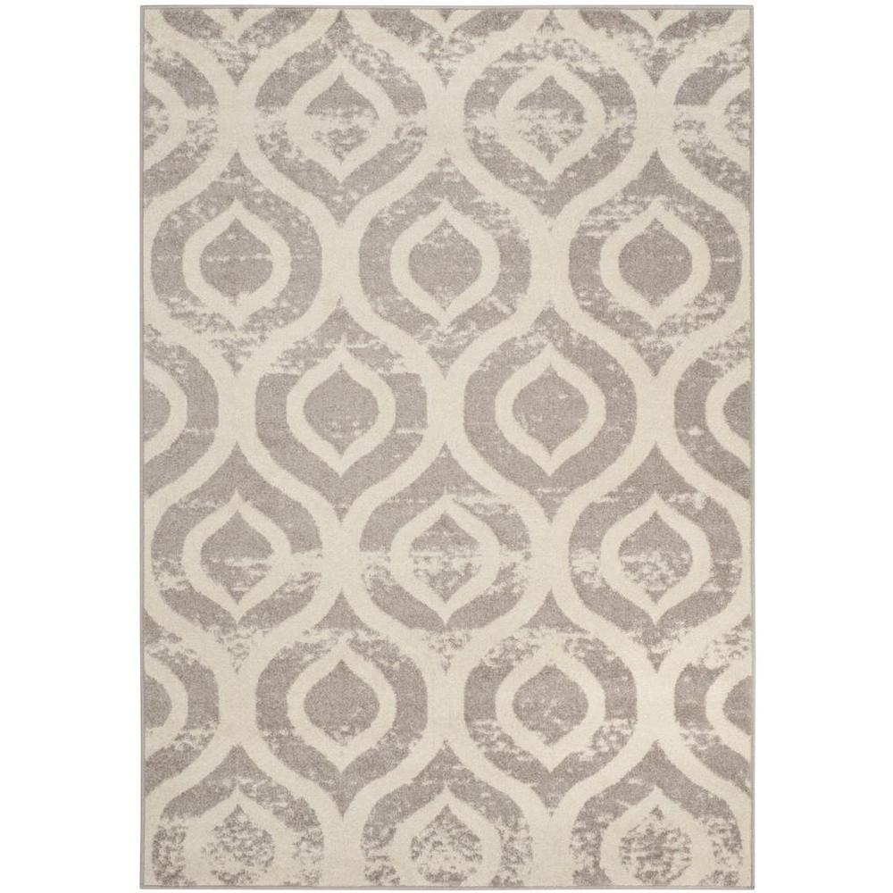 AMSTERDAM, IVORY / MAUVE, 5'-1" X 7'-6", Area Rug, AMS107A-5. Picture 1