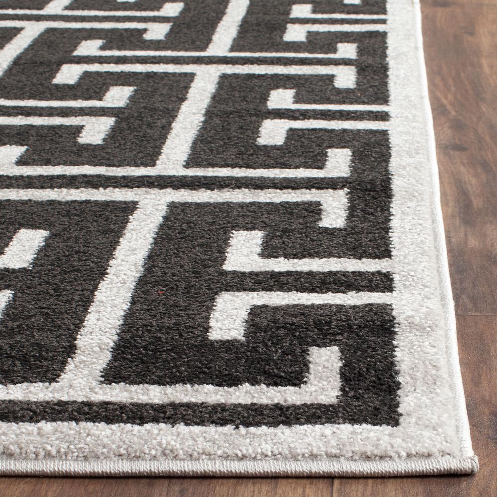 AMHERST, ANTHRACITE / LIGHT GREY, 9' X 12', Area Rug. Picture 1