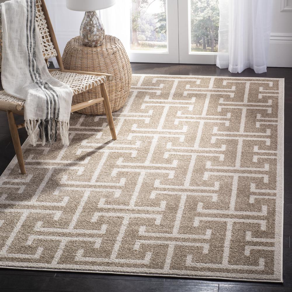 AMHERST, WHEAT / BEIGE, 5' X 8', Area Rug, AMT404S-5. Picture 4