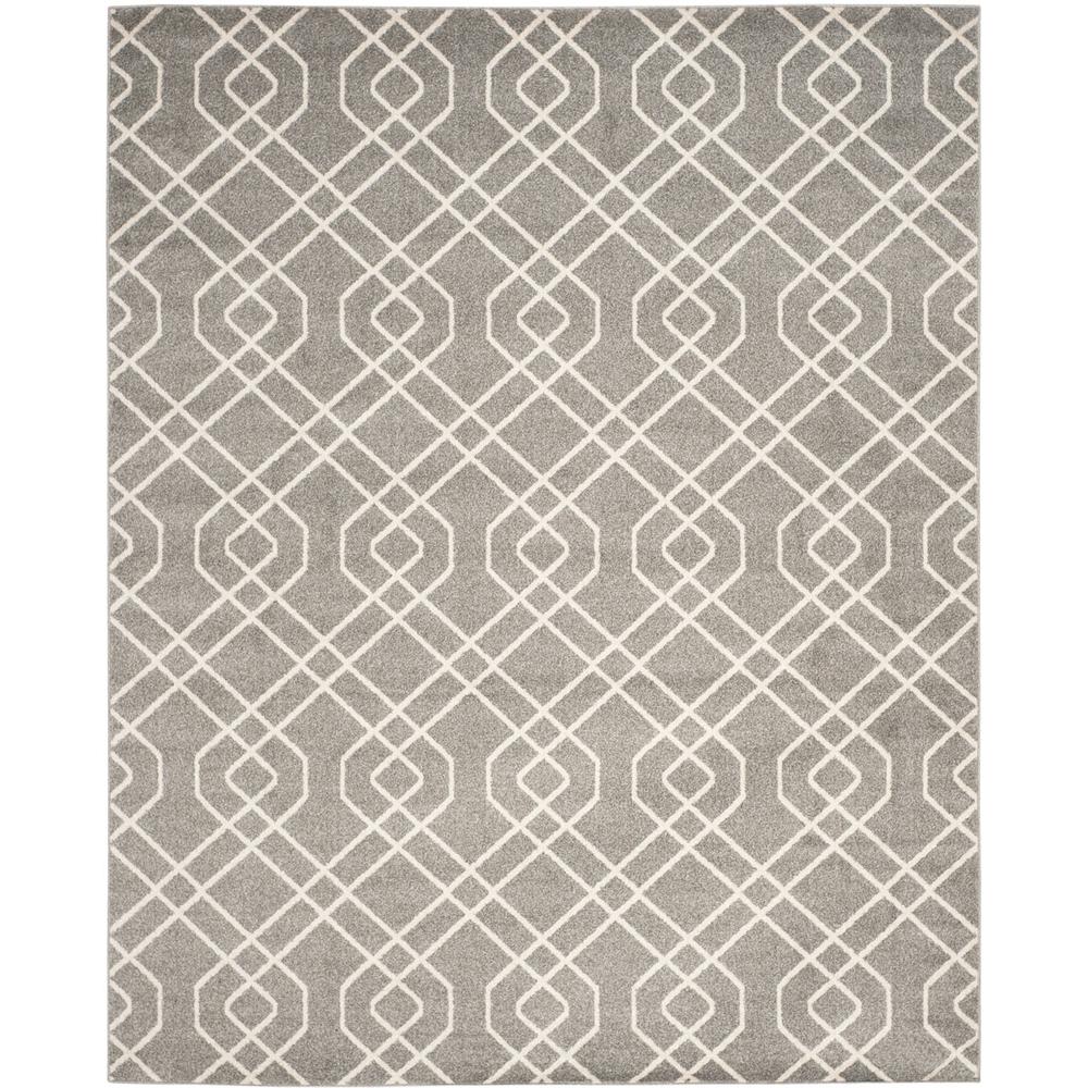 AMHERST, GREY / IVORY, 8' X 10', Area Rug, AMT407C-8. Picture 1