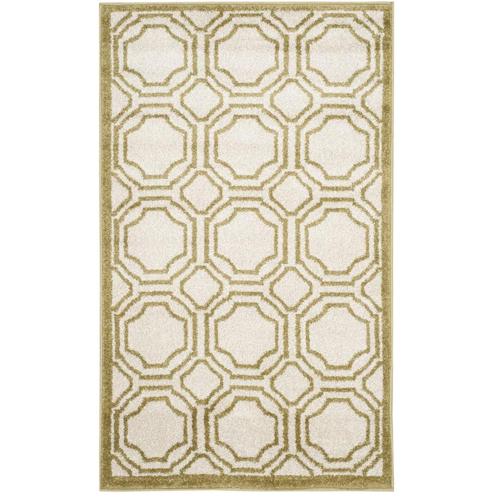 AMHERST, IVORY / LIGHT GREEN, 2'-6" X 4', Area Rug, AMT411A-24. Picture 1