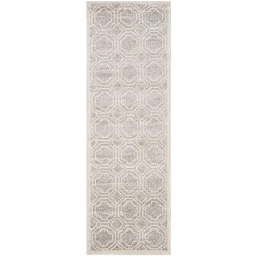 AMHERST, LIGHT GREY / IVORY, 2'-3" X 7', Area Rug, AMT411B-27. Picture 1