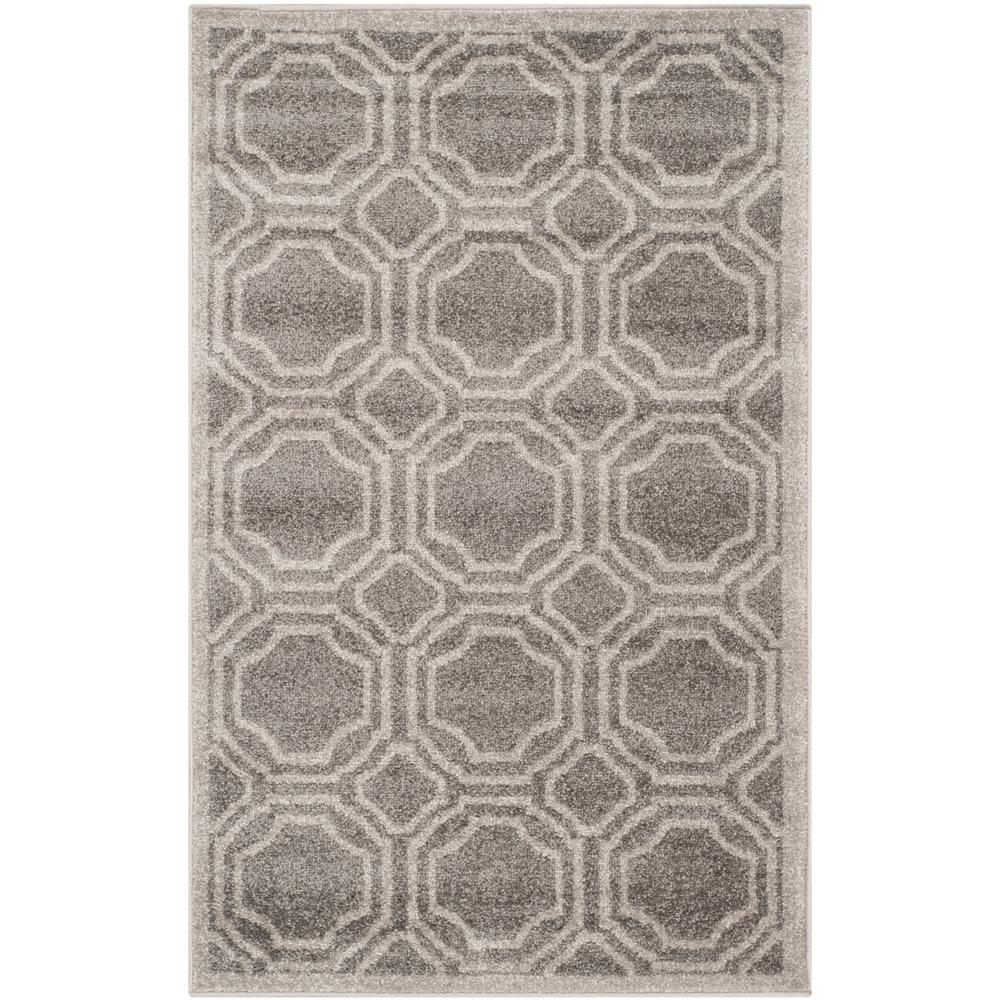 AMHERST, GREY / LIGHT GREY, 2'-6" X 4', Area Rug, AMT411C-24. Picture 1