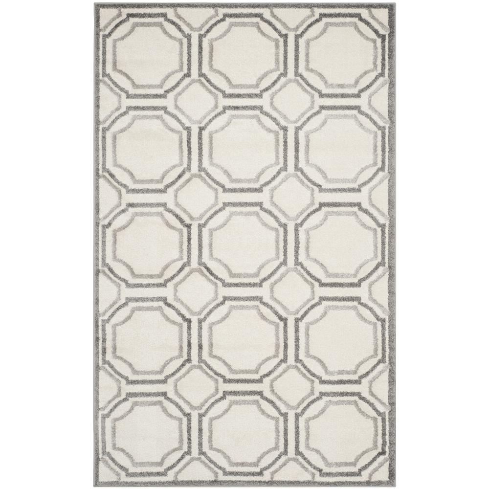 AMHERST, IVORY / LIGHT GREY, 4' X 6', Area Rug, AMT411E-4. Picture 1