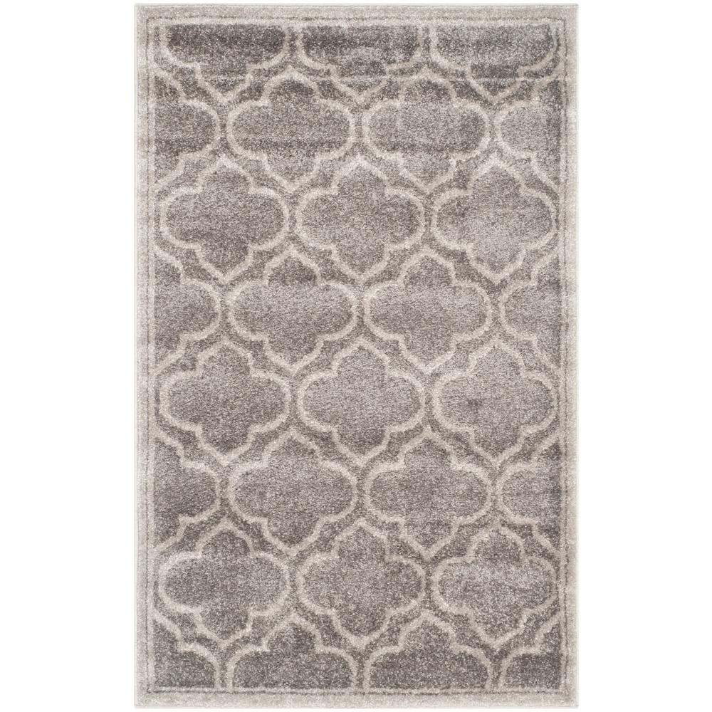 AMHERST, GREY / LIGHT GREY, 2'-6" X 4', Area Rug, AMT412C-24. Picture 1