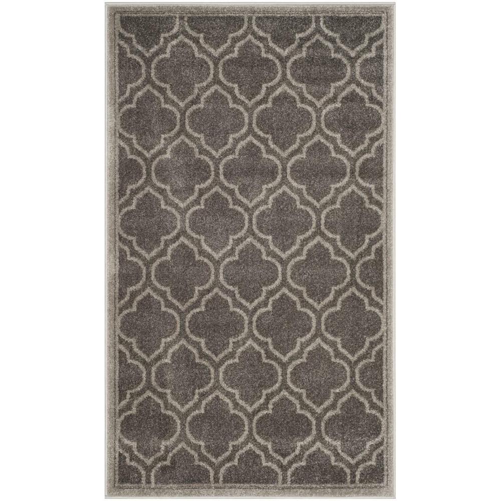 AMHERST, GREY / LIGHT GREY, 3' X 5', Area Rug, AMT412C-3. Picture 1
