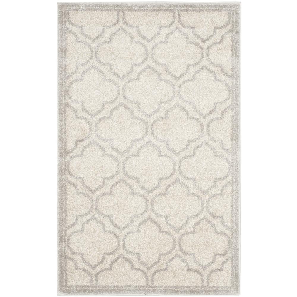 AMHERST, IVORY / LIGHT GREY, 2'-6" X 4', Area Rug, AMT412E-24. Picture 1