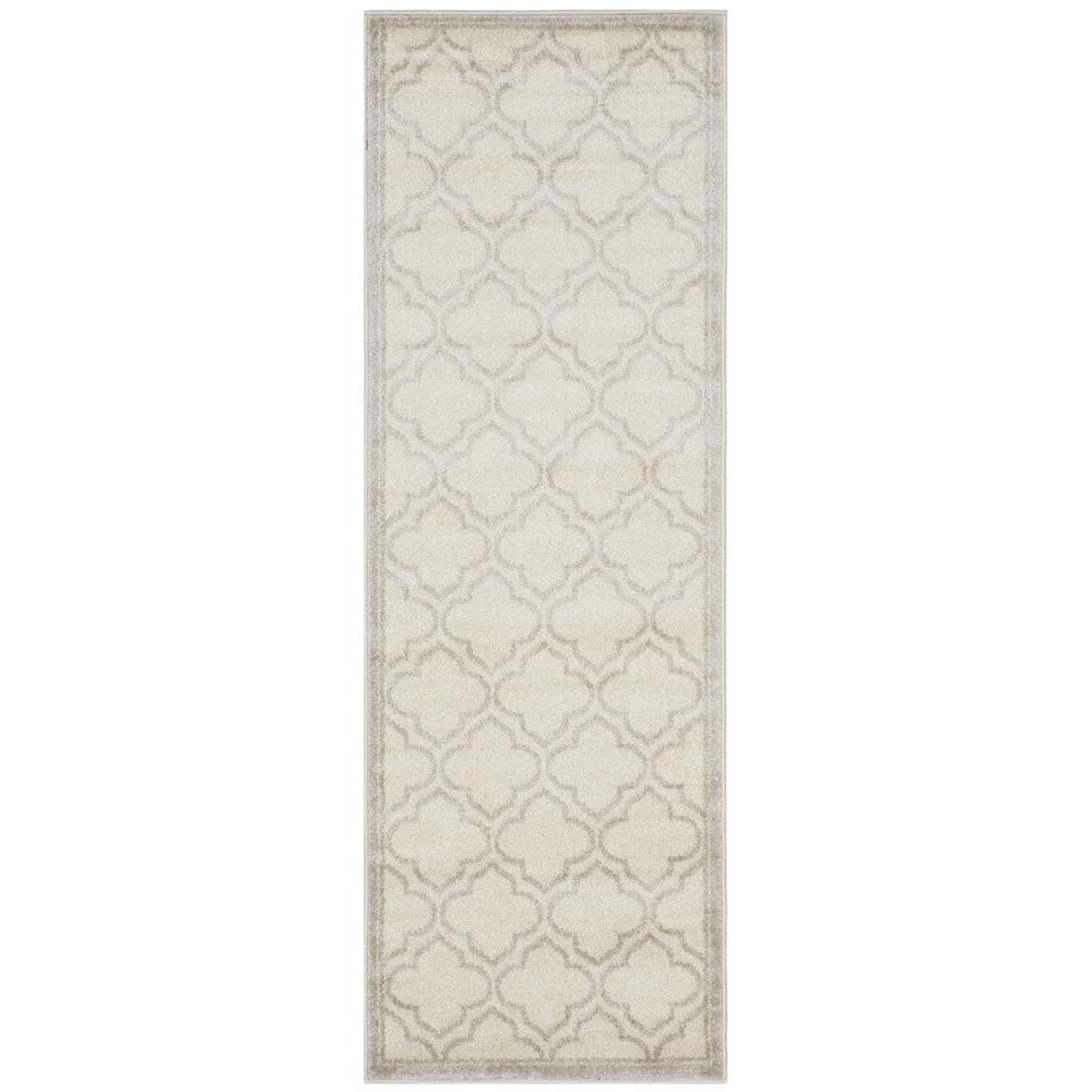 AMHERST, IVORY / LIGHT GREY, 2'-3" X 7', Area Rug, AMT412E-27. Picture 1