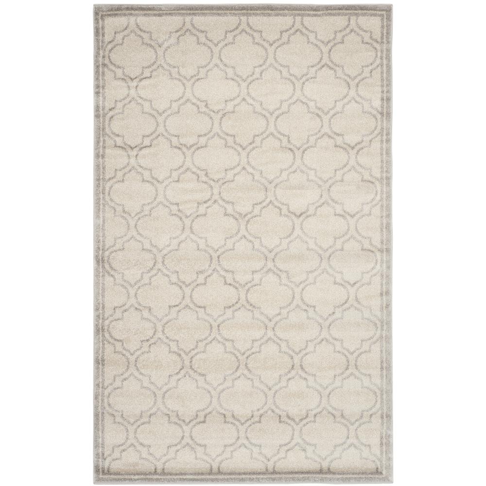 AMHERST, IVORY / LIGHT GREY, 5'-3" X 8', Area Rug, AMT412E-5. The main picture.