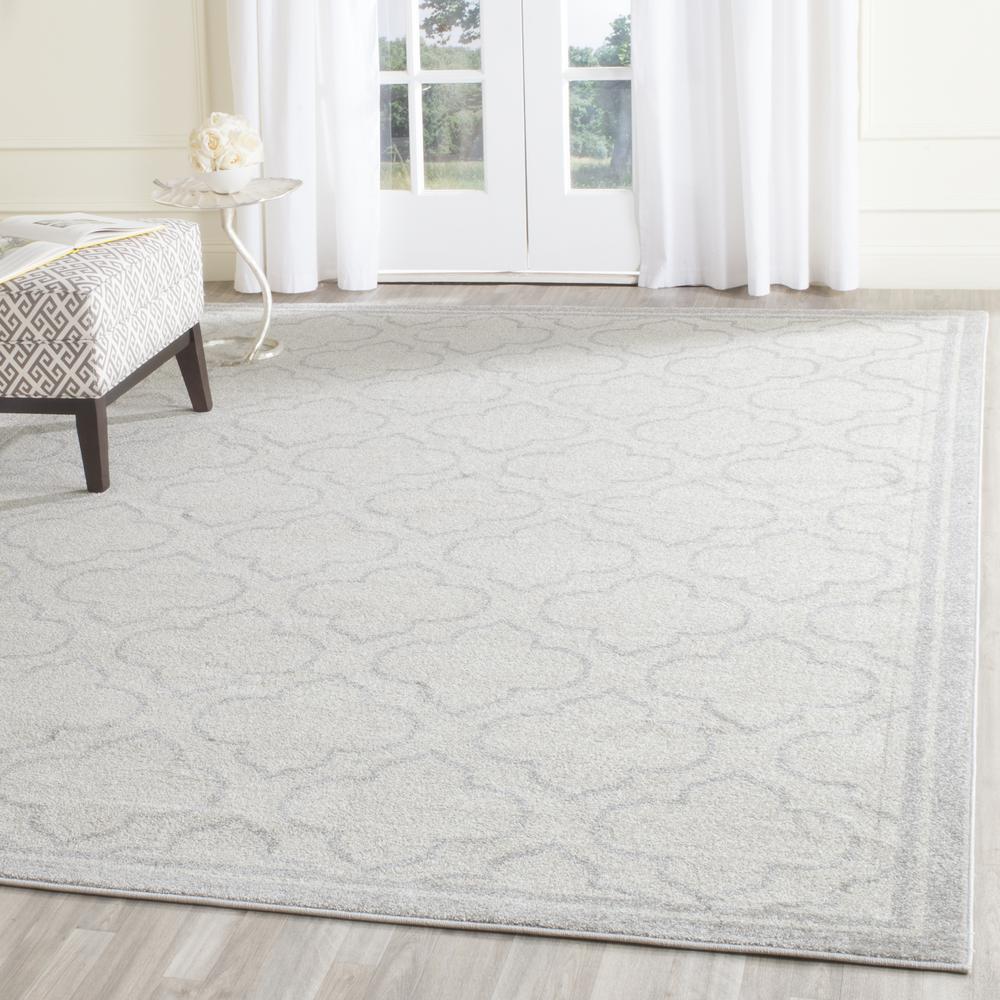AMHERST, IVORY / LIGHT GREY, 8' X 10', Area Rug, AMT412E-8. Picture 1