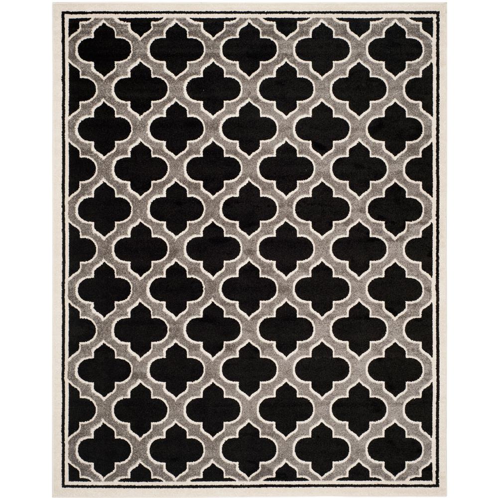 AMHERST, ANTHRACITE / IVORY, 8' X 10', Area Rug, AMT412G-8. The main picture.