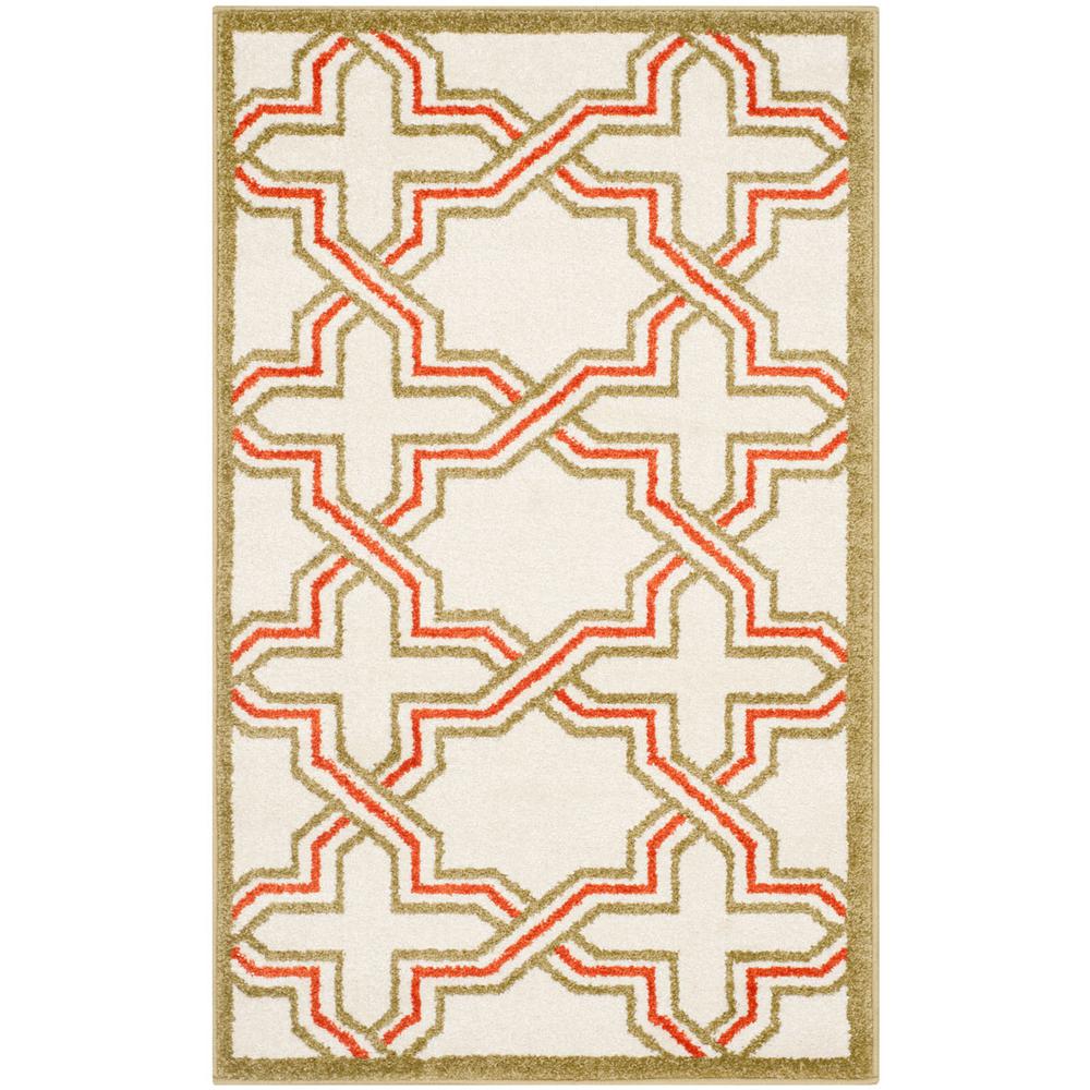 AMHERST, IVORY / LIGHT GREEN, 2'-6" X 4', Area Rug, AMT413A-24. Picture 1