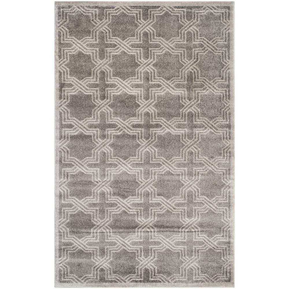 AMHERST, GREY / LIGHT GREY, 5' X 8', Area Rug, AMT413C-5. Picture 5