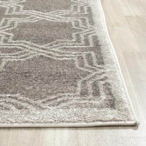 AMHERST, GREY / LIGHT GREY, 4' X 6', Area Rug, AMT413C-4. Picture 2