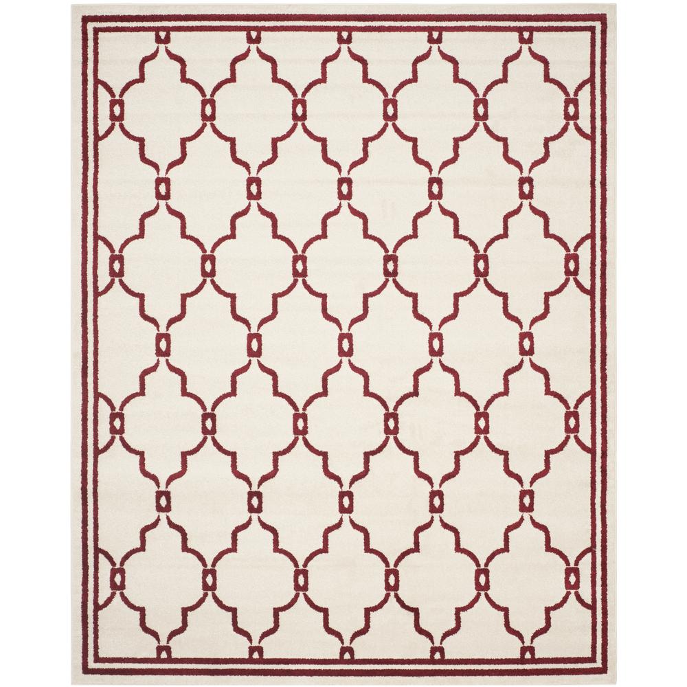 AMHERST, IVORY / RED, 8' X 10', Area Rug. Picture 2