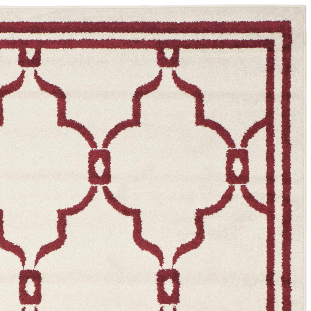 AMHERST, IVORY / RED, 8' X 10', Area Rug. Picture 1