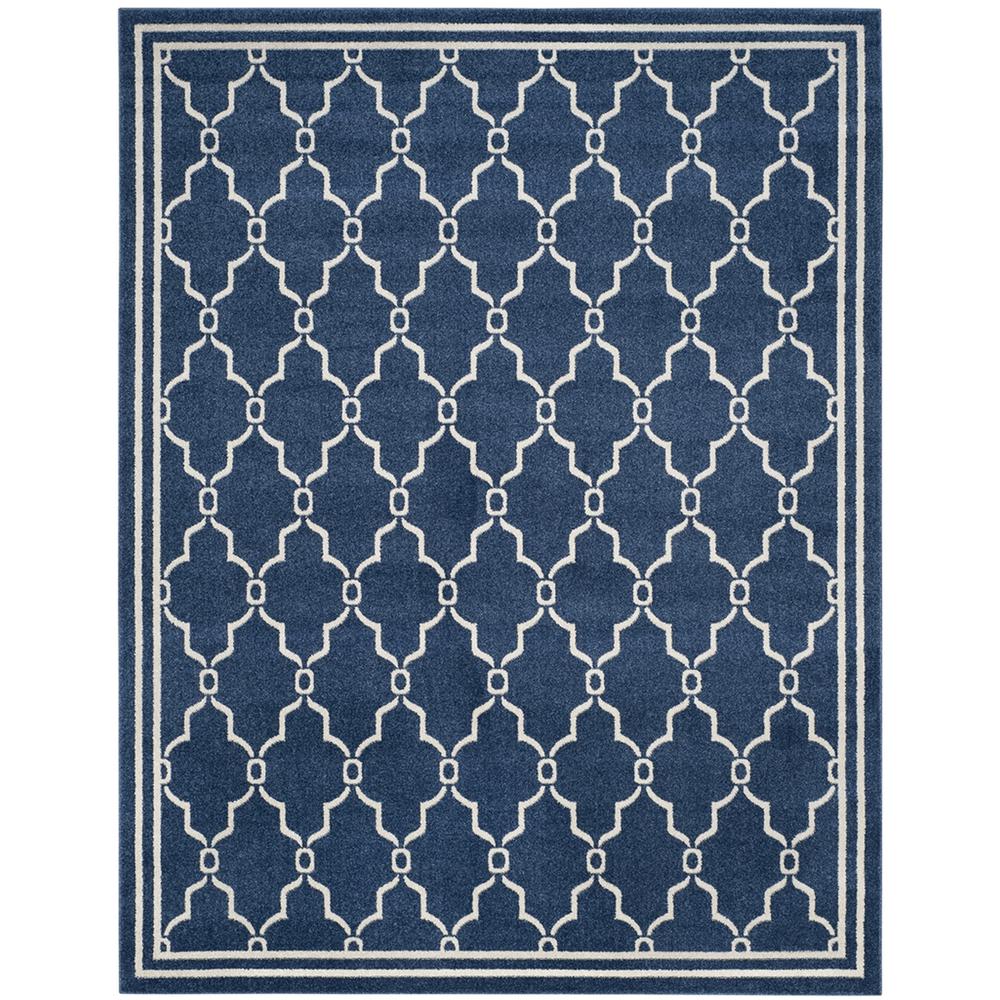 AMHERST, NAVY / BEIGE, 8' X 10', Area Rug, AMT414P-8. Picture 1